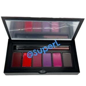 2/$15 NEW Smashbox Be Legendary Pucker Up Lip Palette bold Lipstick Red